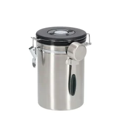 Boîte à café en inox avec cuillère 1,7 litres