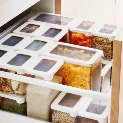 Boîte de rangement alimentaire haute 2,25 litres