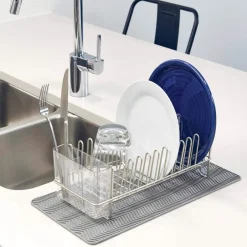 Egouttoir vaisselle compact