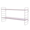 Etagère murale vieux rose