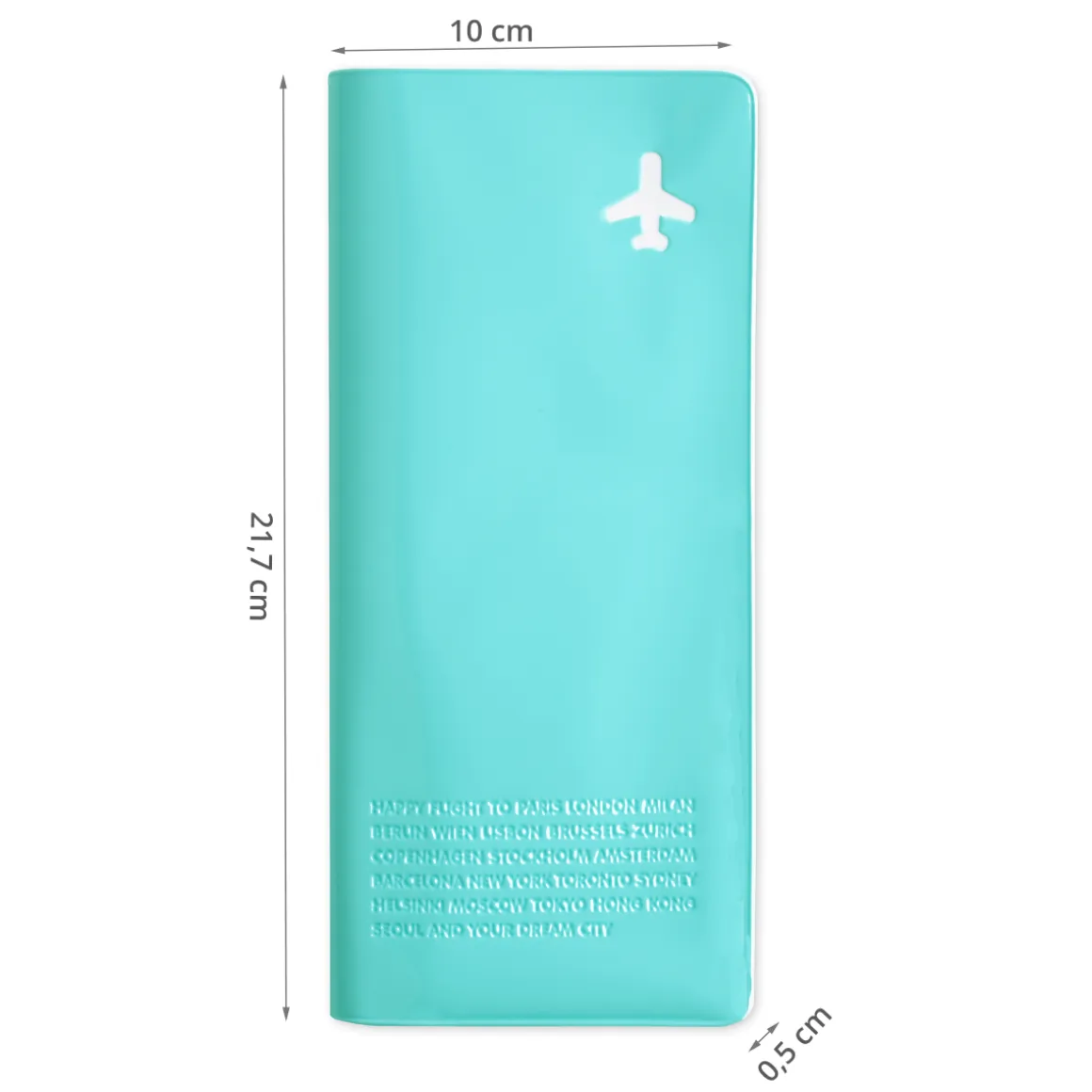 Organisateur de voyage turquoise