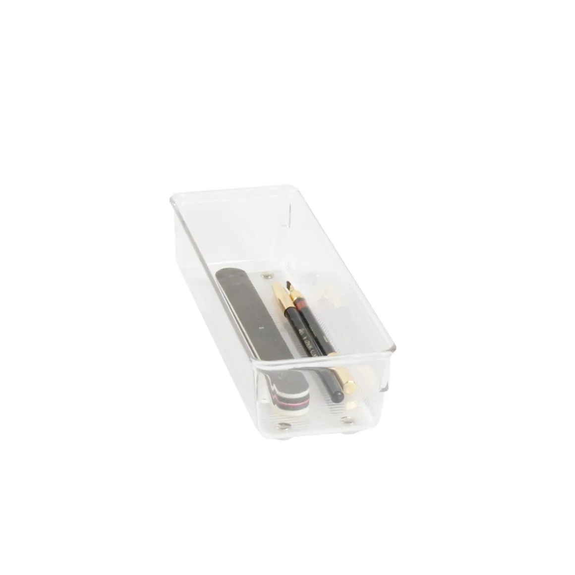 Organisateur étroit L en acrylique pour tiroirs