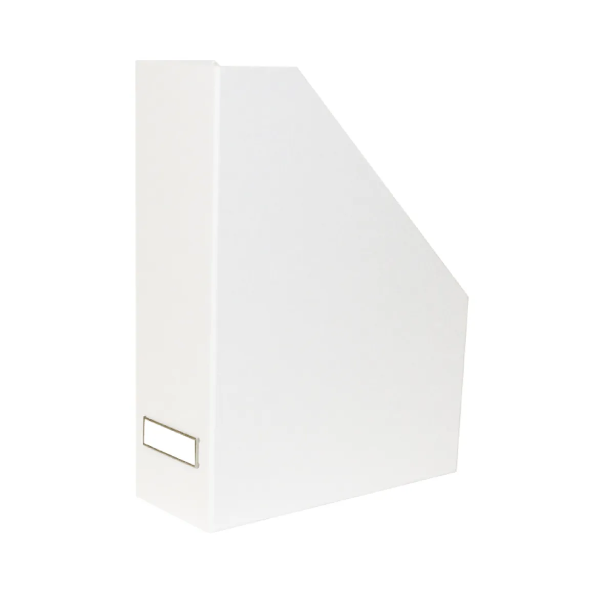 Range-dossiers en carton blanc