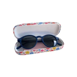 Étui à lunettes fleuri